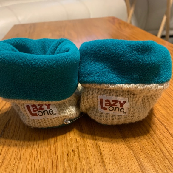 Lazy One Woodland Owl Slippers Sz M KIDS 10/12 - Picture 3 of 5